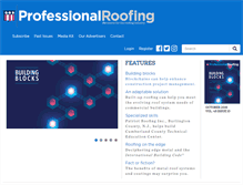 Tablet Screenshot of professionalroofing.net